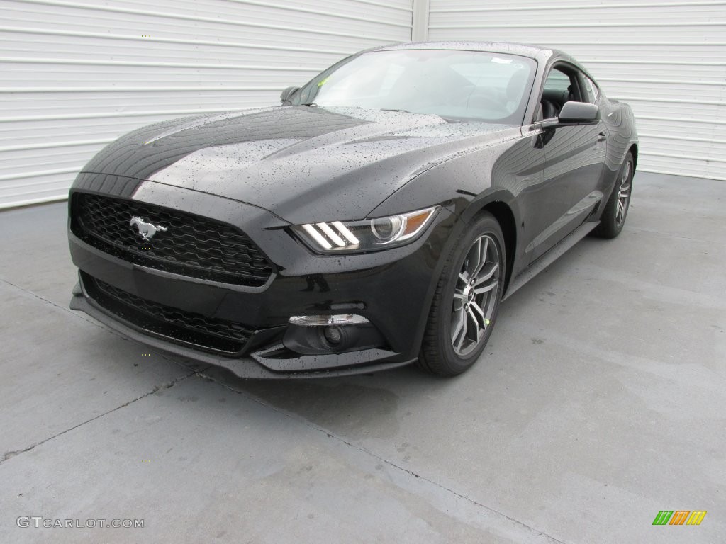 2016 Mustang EcoBoost Premium Coupe - Shadow Black / Ebony photo #7