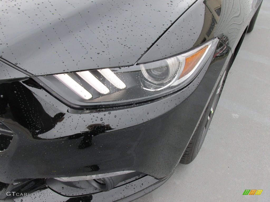 2016 Mustang EcoBoost Premium Coupe - Shadow Black / Ebony photo #9