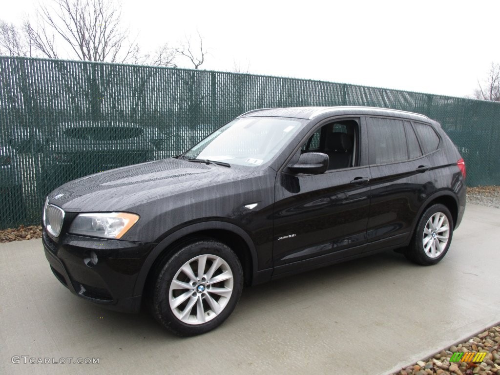 Jet Black 2013 BMW X3 xDrive 28i Exterior Photo #109092696