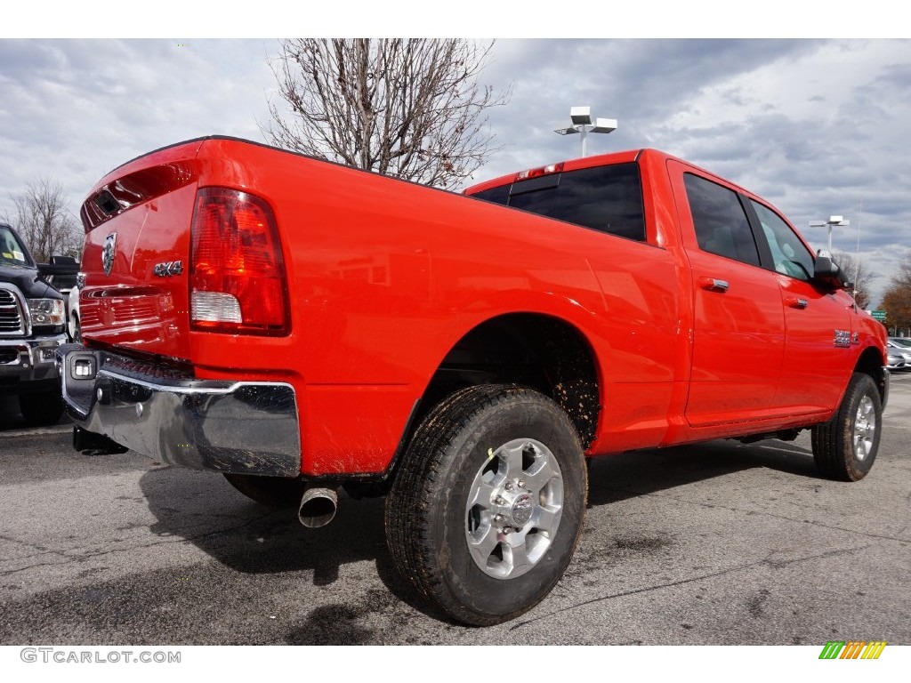 Flame Red 2016 Ram 2500 Big Horn Crew Cab 4x4 Exterior Photo #109092790
