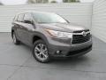 2015 Predawn Gray Mica Toyota Highlander LE  photo #2