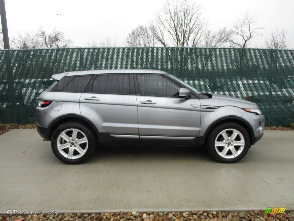 Orkney Grey Metallic 2013 Land Rover Range Rover Evoque Pure Exterior Photo #109093576