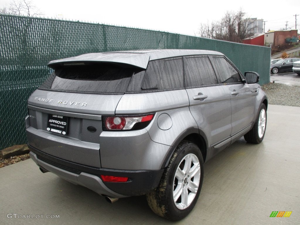 2013 Range Rover Evoque Pure - Orkney Grey Metallic / Ebony photo #4