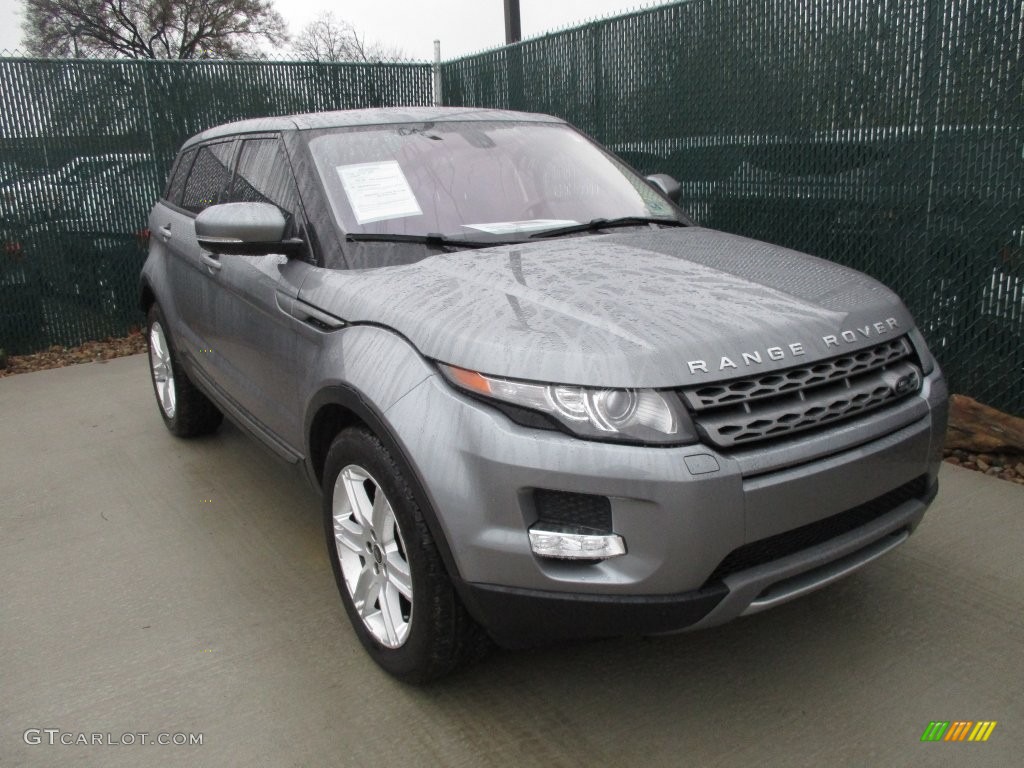 2013 Range Rover Evoque Pure - Orkney Grey Metallic / Ebony photo #5