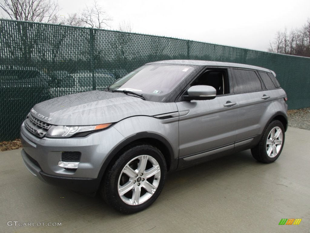 2013 Range Rover Evoque Pure - Orkney Grey Metallic / Ebony photo #8