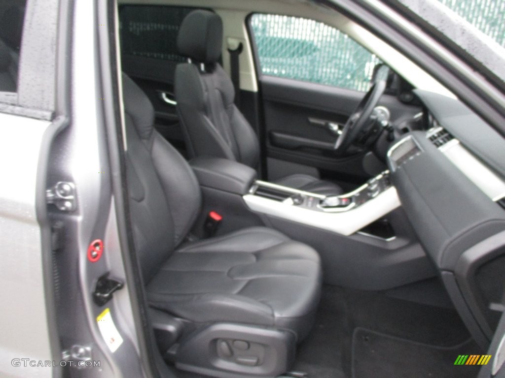 2013 Range Rover Evoque Pure - Orkney Grey Metallic / Ebony photo #12