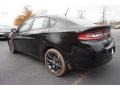 2016 Pitch Black Dodge Dart SE  photo #2