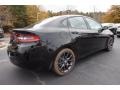 2016 Pitch Black Dodge Dart SE  photo #3