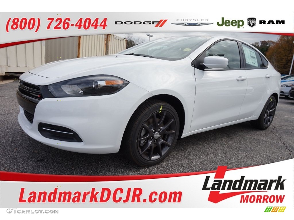 2016 Dart SE - Bright White / Black photo #1