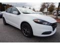 2016 Bright White Dodge Dart SE  photo #4