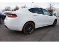 2016 Bright White Dodge Dart SE  photo #3