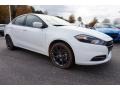 2016 Bright White Dodge Dart SE  photo #4