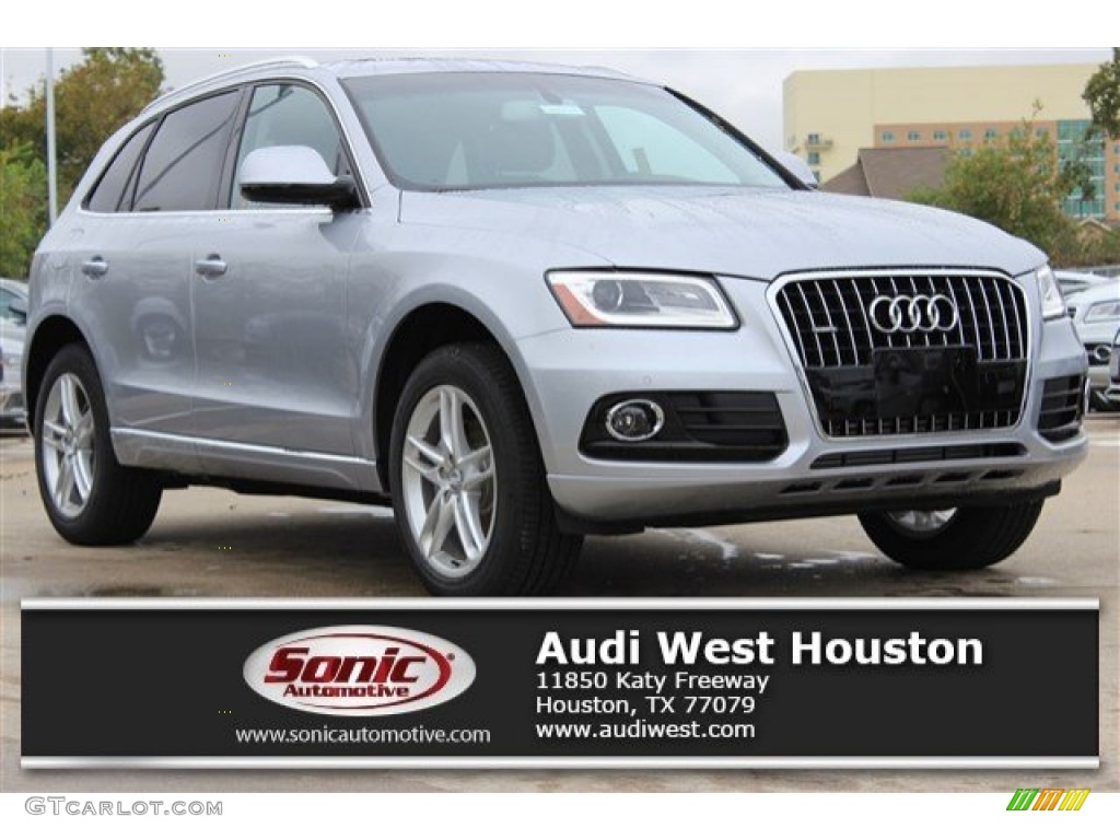 2016 Q5 2.0 TFSI Premium Plus quattro - Florett Silver Metallic / Black photo #1