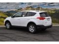 2015 Super White Toyota RAV4 LE  photo #3