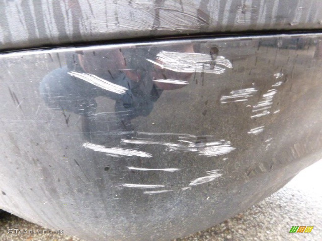 2005 Elantra GLS Hatchback - Black Obsidian / Gray photo #4