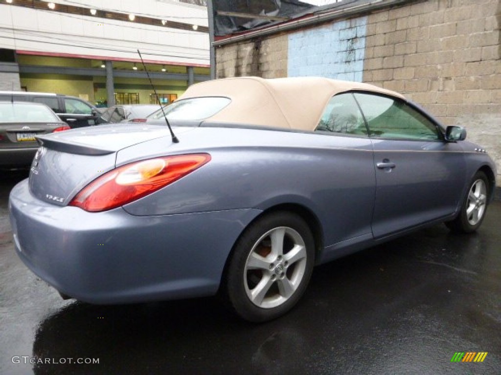 2004 Solara SLE V6 Convertible - Cosmic Blue Metallic / Ivory photo #2