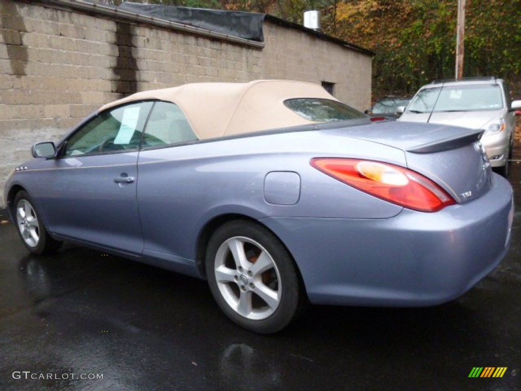 2004 Solara SLE V6 Convertible - Cosmic Blue Metallic / Ivory photo #3