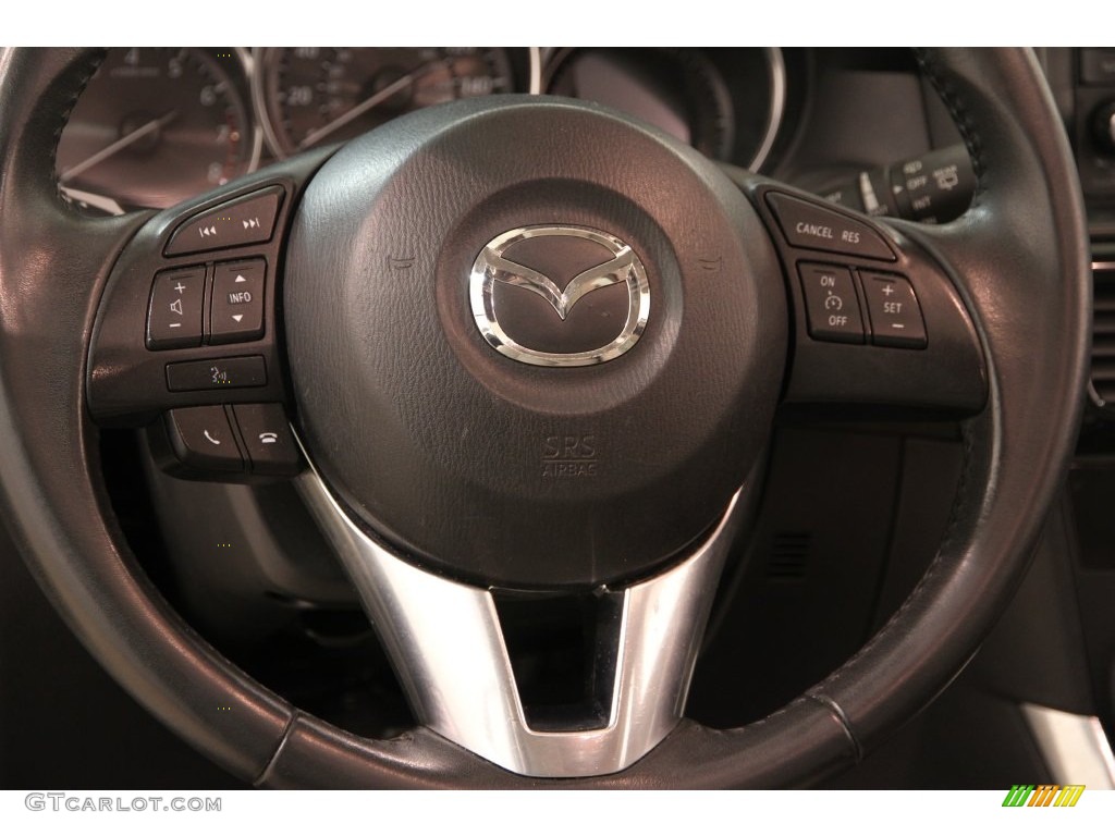 2013 CX-5 Touring AWD - Crystal White Pearl Mica / Sand photo #6