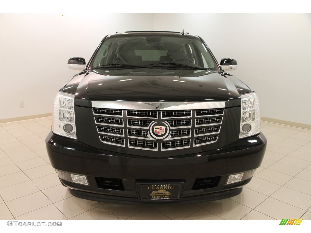 2011 Escalade ESV Luxury AWD - Black Raven / Ebony/Ebony photo #2