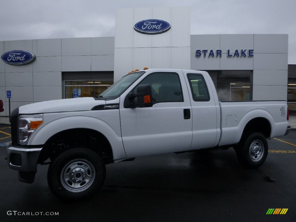 2016 Oxford White Ford F250 Super Duty Xl Cab 4x4 109089815 2016 F250 Super Duty Xl Cab 4x4 Oxford White Steel Photo 1