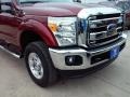 2016 Ruby Red Metallic Ford F250 Super Duty XLT Crew Cab 4x4  photo #2