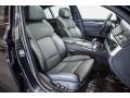 Black 2012 BMW 5 Series ActiveHybrid 5 Interior Color