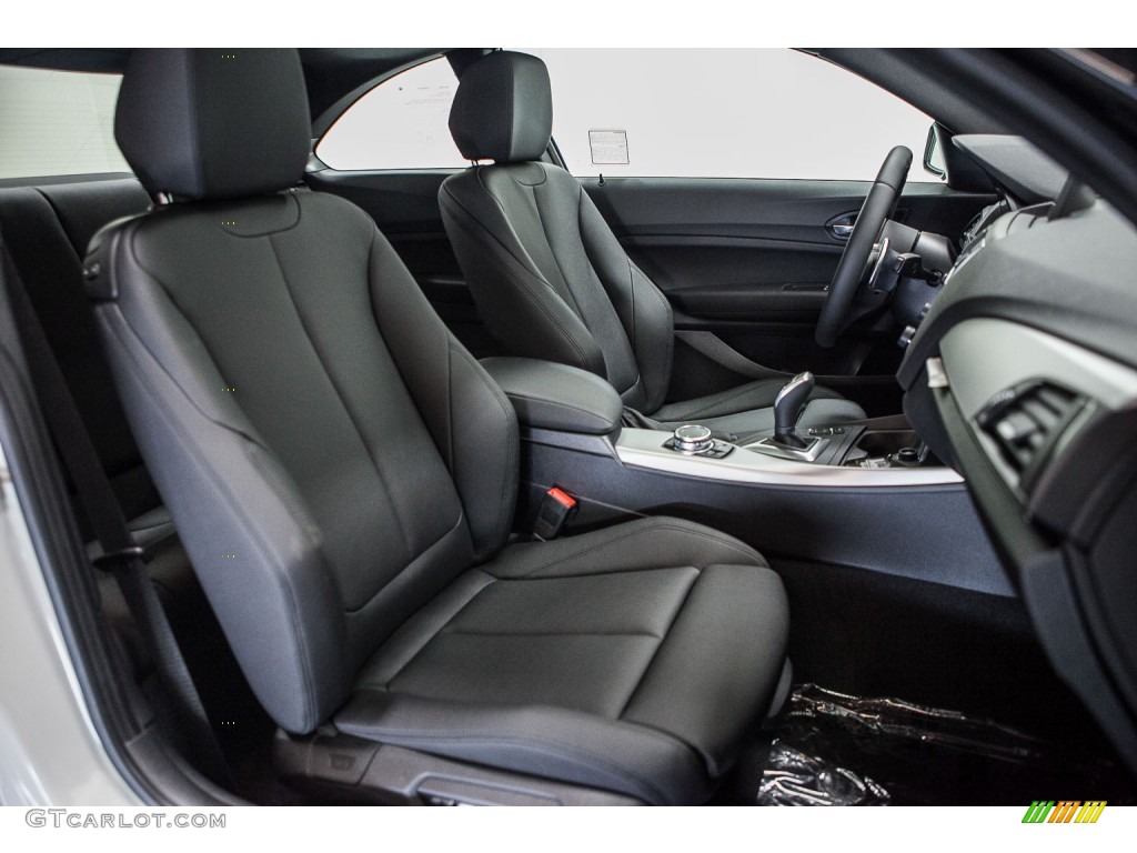 Black Interior 2016 BMW M235i Coupe Photo #109104139