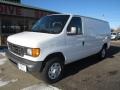 Oxford White 2004 Ford E Series Van E250 Commercial