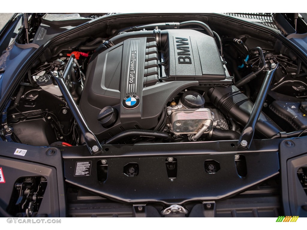 2016 5 Series 535i Sedan - Dark Graphite Metallic / Black photo #9
