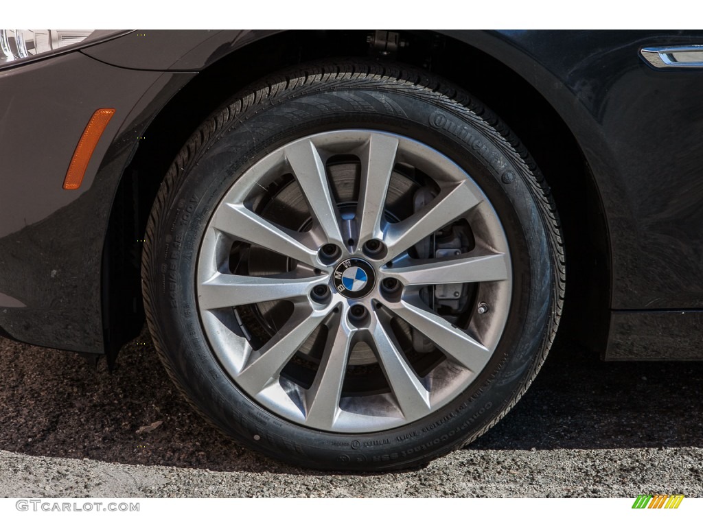 2016 5 Series 535i Sedan - Dark Graphite Metallic / Black photo #10