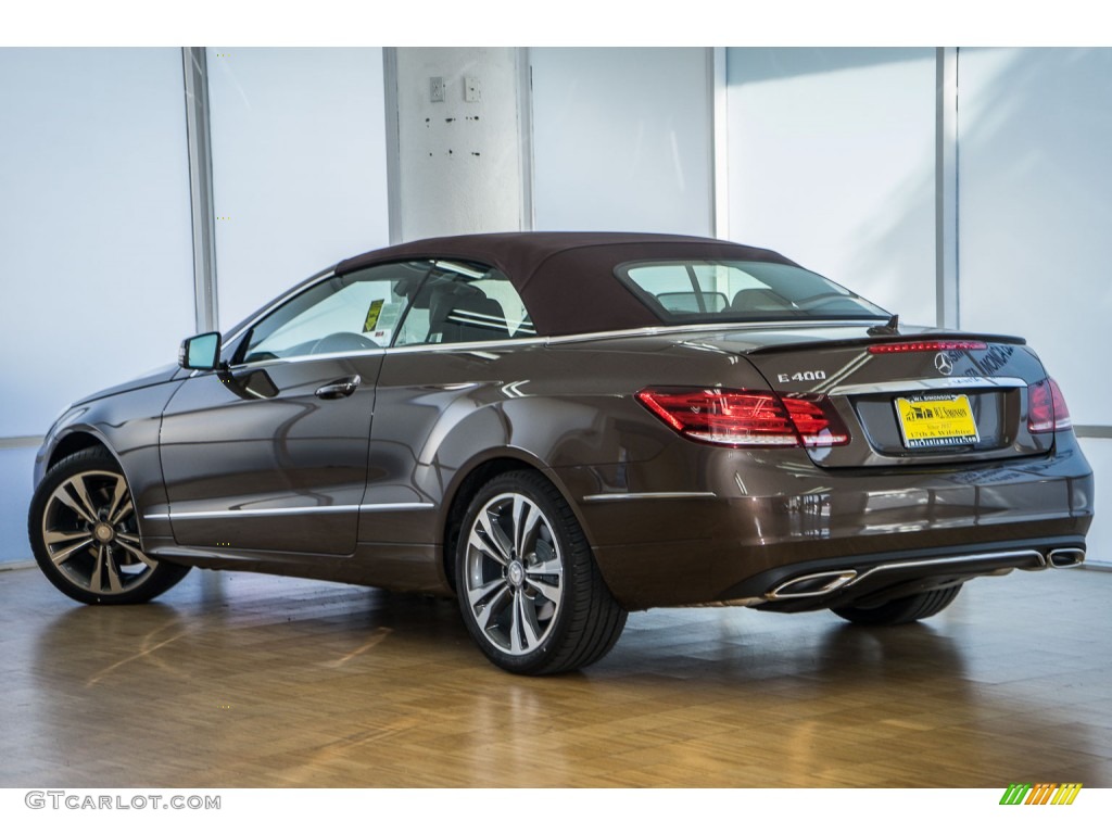2016 E 400 Cabriolet - Dolomite Brown Metallic / Chestnut Brown/Black photo #3