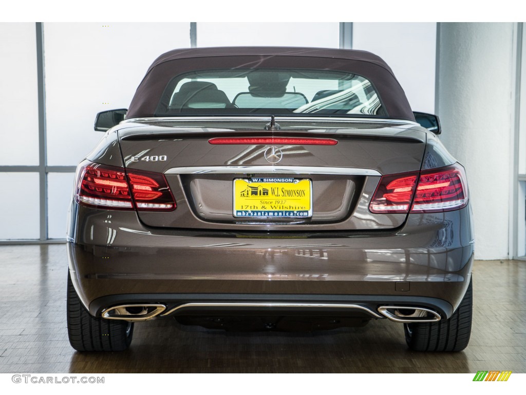 2016 E 400 Cabriolet - Dolomite Brown Metallic / Chestnut Brown/Black photo #4