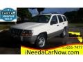 Stone White 2000 Jeep Grand Cherokee Laredo