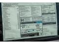 2016 BMW 5 Series 528i Sedan Window Sticker