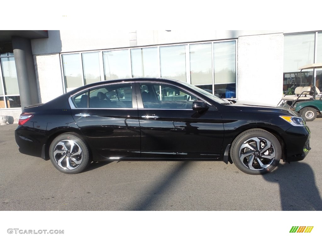 Crystal Black Pearl 2016 Honda Accord EX Sedan Exterior Photo #109109365