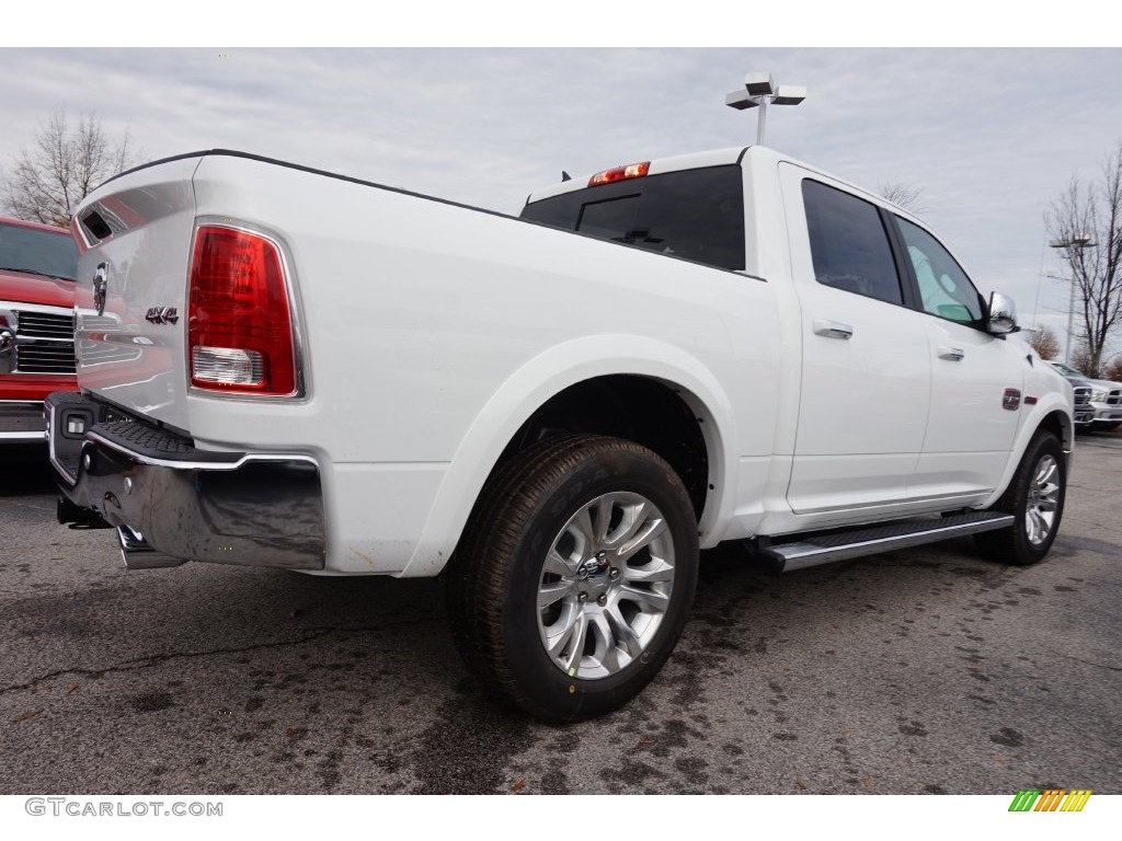 Bright White 2016 Ram 1500 Laramie Longhorn Crew Cab 4x4 Exterior Photo #109109632