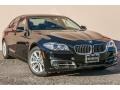 Jet Black - 5 Series 528i Sedan Photo No. 12