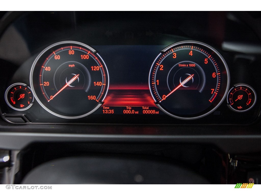 2016 BMW X6 xDrive50i Gauges Photo #109111012