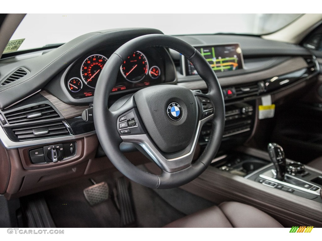 Mocha Interior 2016 BMW X5 xDrive50i Photo #109111765