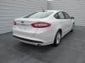 2016 White Platinum Tri-Coat Metallic Ford Fusion SE  photo #4