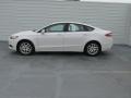 2016 White Platinum Tri-Coat Metallic Ford Fusion SE  photo #6