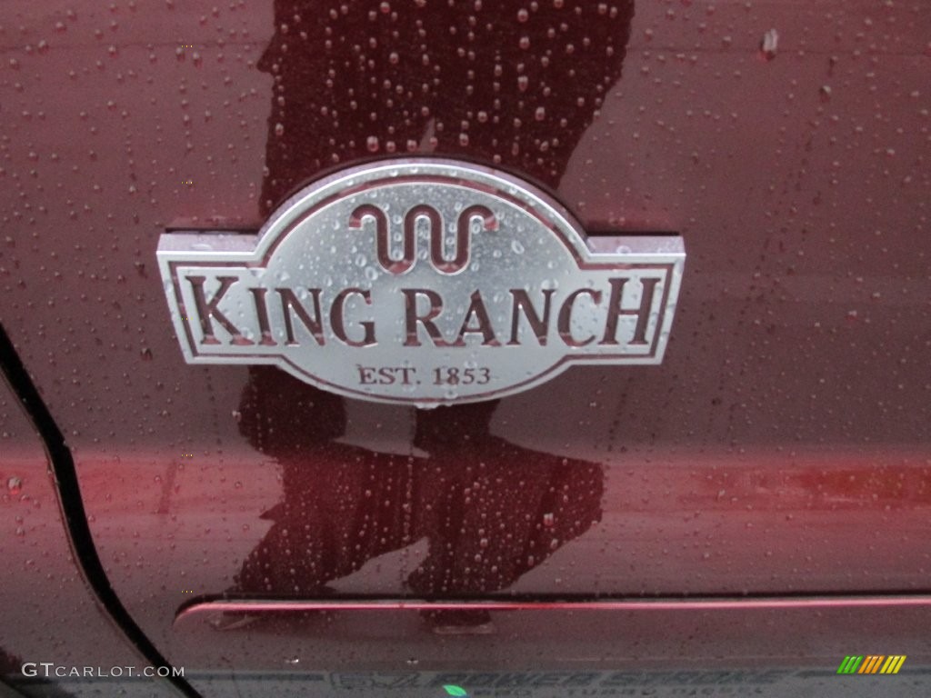 2016 F250 Super Duty King Ranch Crew Cab 4x4 - Bronze Fire Metallic / Adobe photo #15
