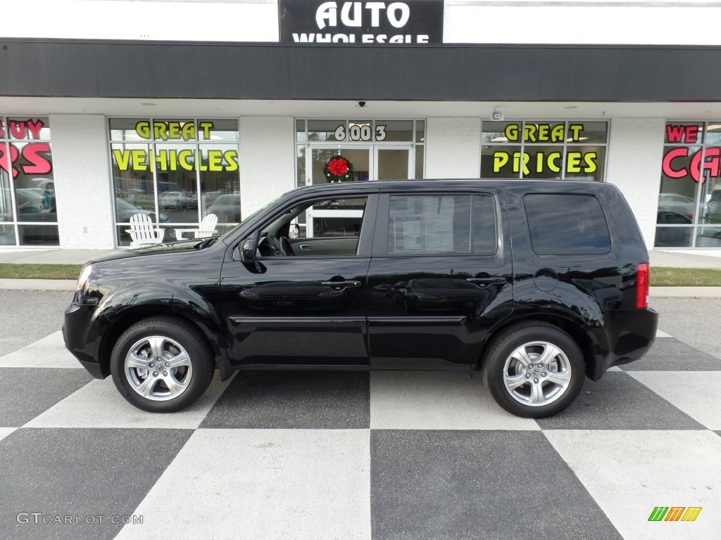 Crystal Black Pearl Honda Pilot