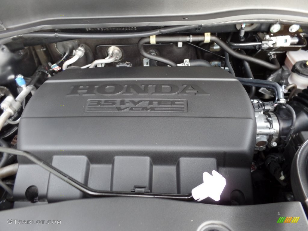 2015 Pilot EX-L - Crystal Black Pearl / Gray photo #6