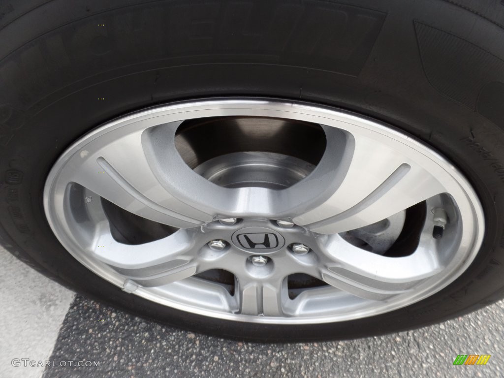 2015 Pilot EX-L - Crystal Black Pearl / Gray photo #7