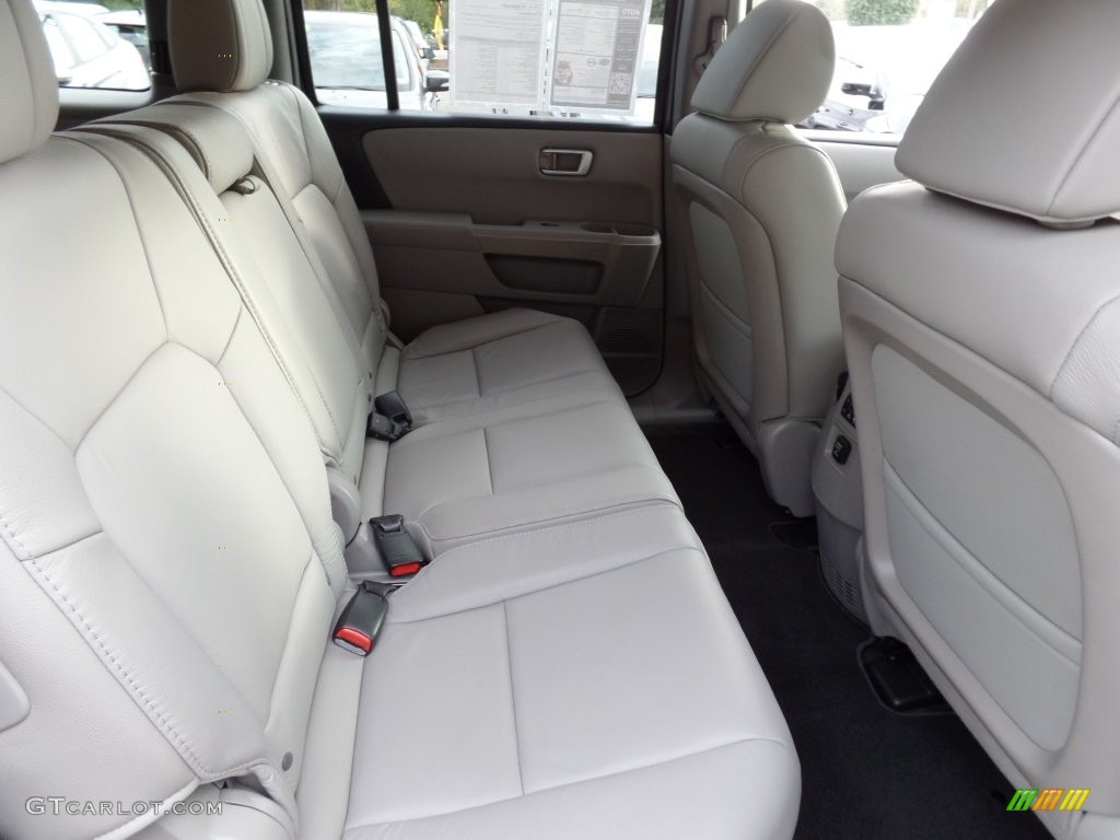 2015 Pilot EX-L - Crystal Black Pearl / Gray photo #13