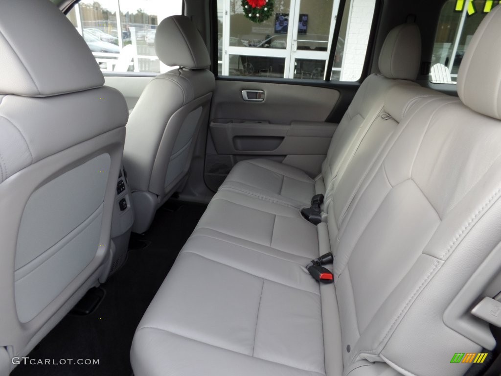 2015 Pilot EX-L - Crystal Black Pearl / Gray photo #15