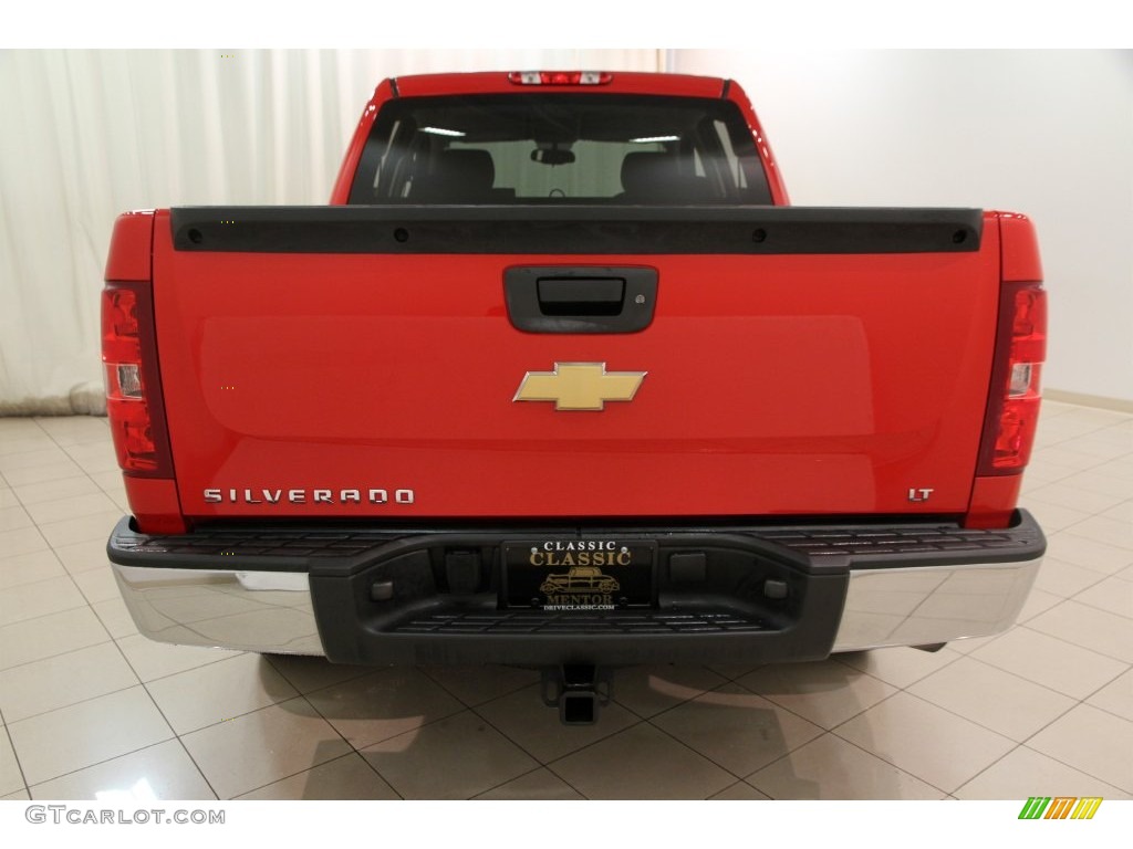 2013 Silverado 1500 LT Crew Cab 4x4 - Victory Red / Ebony photo #12