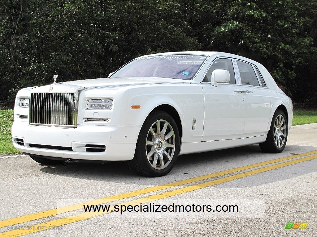 2013 Arctic White Rolls Royce Phantom Sedan 109114121