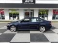 2014 Night Blue Metallic Volkswagen Passat 2.5L SE  photo #1